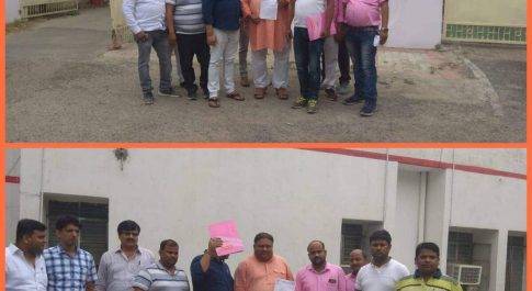 महराजगंज। ब्यापारी पर हुए हमले लिए मुख्यमंत्री कैंप कार्यालय में पहुंचे ब्यापारी