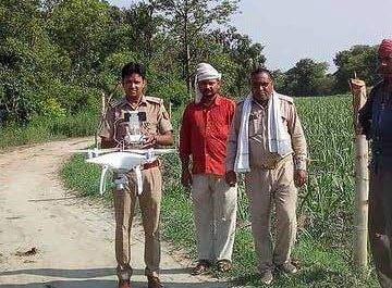 लखीमपुर खीरी| अब ड्रोन कैमरे से होगी बाघ की निगरानी वन विभाग चौकन्ना
