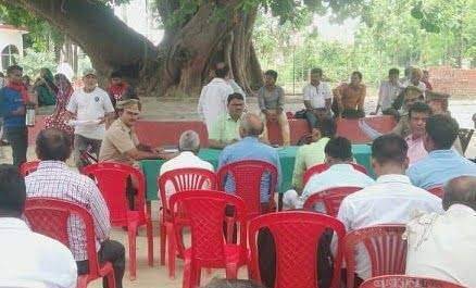 सिद्धार्थनगर। खेसरहा थाने में किया गया समाधान दिवस का आयोजन