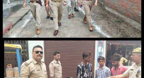 सिद्धार्थनगर। छींटाकशी कर रहे तीन मनचलों पर कार्रवाई