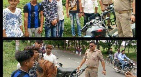 सिद्धार्थ नगर। जिले के कोतवाल बांसी शैलेश कुमार सिंह के कड़ाई के चलते शोहदों के उड़े होश, हुई कार्यवाही
