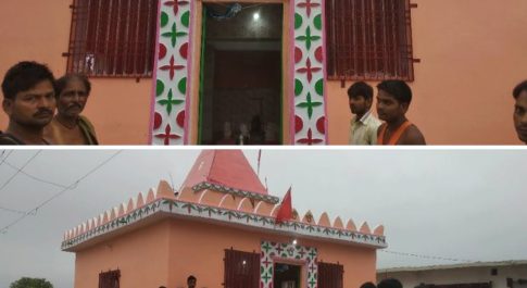 सिद्धार्थनगर। भगवान् के घर को नही छोड़ा चोरो ने
