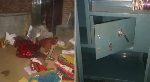 सिद्धार्थनगर। मिश्रौलिया थाना के नागचौरी गाँव में बीती रात हुई चोरी