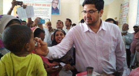 सीएचसी चित्तौरा का जिलाधिकारी ने किया निरीक्षण 