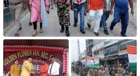 लखीमपुर खीरी| कारगिल विजय दिवस की 20वीं वर्षगांठ अवसर पर एसएसबी 39 वाहिनी गदनिया प्रभारी कमांडेंट राजीव अहलूवालिया ने एक भव्य रैली का कार्यक्रम किया आयोजित