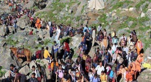 भारत सरकार की ओर से अमरनाथ यात्रा पर गए यात्रियों के लिए जारी की गई एडवाइजरी, श्रद्धालु वापस लौटे 