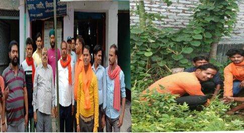 लखीमपुर खीरी| हिन्दू युवा वाहिनी नगर इकाई गोला के द्वारा राष्ट्रीय पर्व स्वतंत्रता दिवस के उपलक्ष्य में ध्वजारोहण व वृक्षारोपण का कार्यक्रम सम्पन्न हुआ।