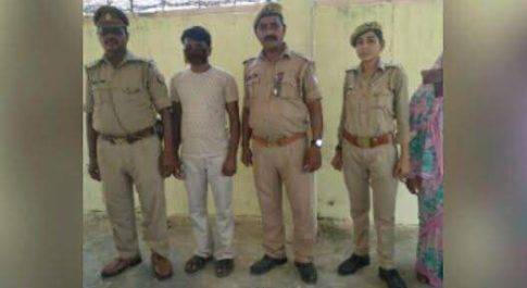 महराजगंज। गैर इरादतन हत्या के वांछित अभियुक्त को किया गिरफ्तार