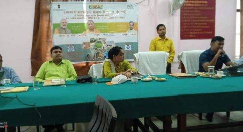 बहराइच। प्रधानमंत्री आदर्श ग्राम योजना अन्तर्गत आयोजित हुआ प्रशिक्षण कार्यक्रम