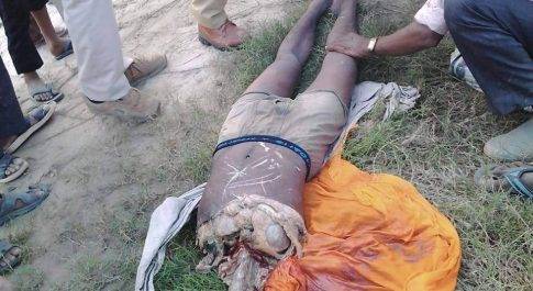 लखीमपुर खीरी। चार मगरमच्छ का निवाला बना व्यक्ति, ग्रामीणों ने छुड़ाया अधखाया शव