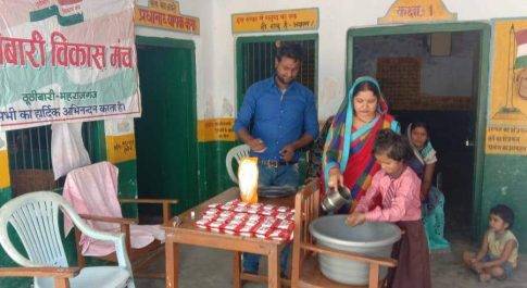 विश्व हैंडवाश दिवस मना,दी गयी स्वच्छता की जानकारी