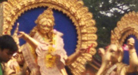 सन्त कबीर नगर। धूम धाम से लक्ष्मी प्रतिमाओं का किया गया विसर्जन
