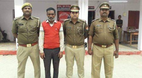 बहराइच। भैंस चोरी करते हुए पकड़ा गया चोर 
