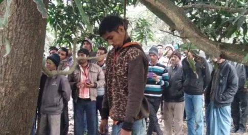 महराजगंज। कोल्हई थाना क्षेत्र में पेड से लटकता युवक का शव मिला