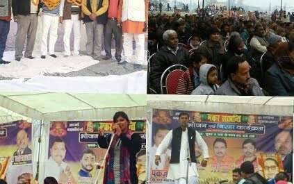 महराजगंज। बृजमनगंज लेदवा मे बाबा साहब की मूर्ति के साथ पार्क का होगा जीर्णोद्धार:विनोद जायसवाल