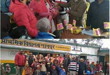 महराजगंज। बृजमनगंज क्षेत्र के लालपुर मे रैली एवं पोलियो खुराक पिलाकर बूथ का हुआ शुभारंभ