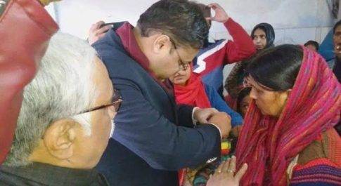 गोंडा/ पांच साल तक के बच्चों को पिलवाएं पोलियोरोधी दवा