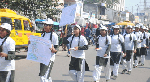 गोंडा : में ईंधन संरक्षण क्षमता महोत्सव की ‘सक्षम इंडिया से शुरुआत,जागरूकता रैली
