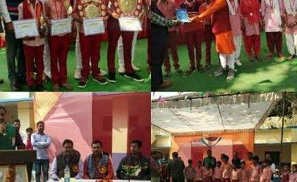 महराजगंज। प्रतिभा खोज परीक्षा में पुरस्कार जीतकर बच्चों के खिलें चेहरे