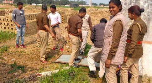महराजगंज। बृजमनगंज क्षेत्र में कच्ची शराब बनाने के विरुद्ध दो अभियुक्त गिरफ्तार