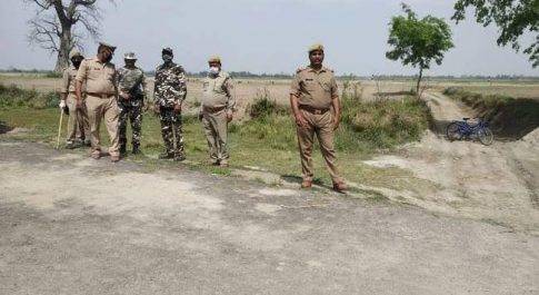 पीलीभीत i लॉकडाउन बढ़ते ही बार्डर पर पेट्रोलिग तेज