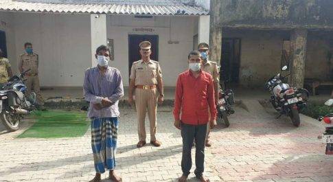बहराइच। एक साल पहले बियर शॉप में मुनीम की गला रेतकर हत्या करने वाले दो गिरफ्तार 
