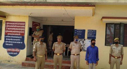 महराजगंज। सौतेली माँ का हत्यारोपी लडके को भेजा गया जेल