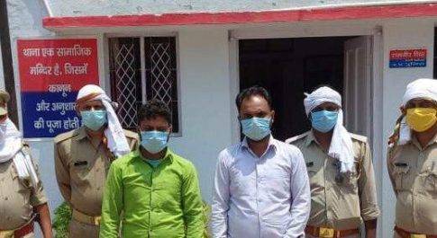 ताबिश खां की हत्या का खुलासा दो हत्यारे गिरफ्तार-थाना गंज