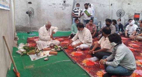 बिजावर को धार्मिक नगरी बनायेगे= राजेश शुक्ला