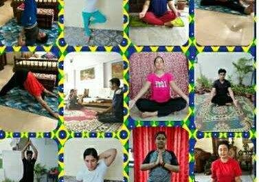 महराजगंज/गोरखपुर। इंडियन डेंटल एसोसिएशन ने मनाया विश्व योगा दिवस