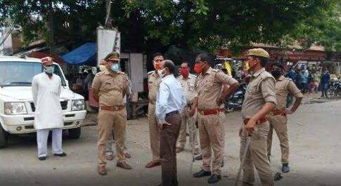महराजगंज। बृजमनगंज कस्बे मे 24 जुलाई तक रहेगा लाकडाऊन