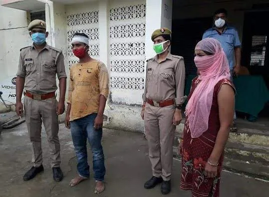 महराजगंज। हत्या में वांछित महिला सहित 2 अभियुक्तों को बृजमनगंज पुलिस ने भेजा जेल 4की तलाश जारी