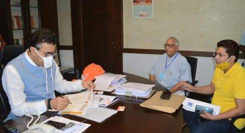पत्रकार हितों को लेकर अपर मुख्य सचिव सूचना से मिला पत्रकार एसोसिएशन का प्रतिनिधि मंडल