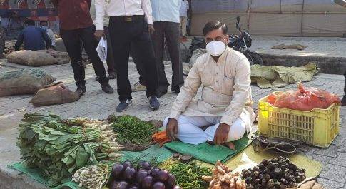 नगर मिलक की सप्ताहिक बाज़ार लगने से लोग हुए ख़ुश