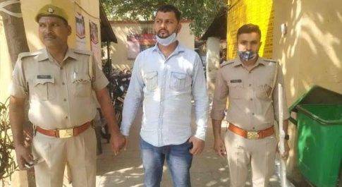 शाहजहांपुर जिले का दूसरे नंबर का अपराधी डेविड गिरफ्तार