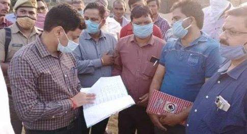 शाहजहांपुर आरएफसी ने रोजा, बंडा व पुवायां मंडी का किया निरीक्षण