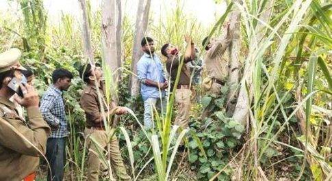 जनपद शाहजहांपुर तीन दिन से गायब युवक का फंदे पर लटकता मिला शव