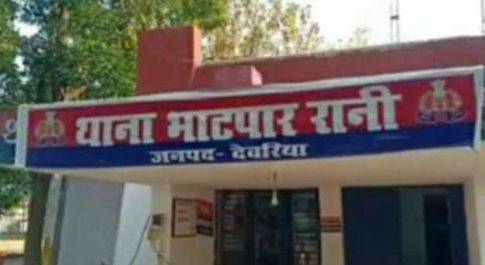 देवरिया।अज्ञात वाहन की ठोकर से बाइक सवार युवक की मौत एक घायल