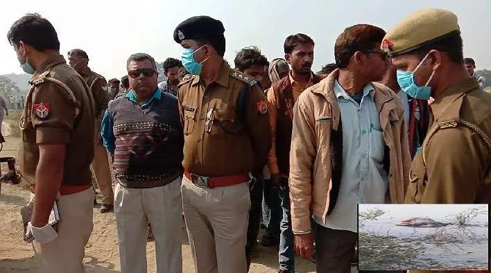 महराजगंज। लाश छिपाने का सेफजोन बना बनगढिया क्षेत्र पावा नाला मे मिला युवक का शव