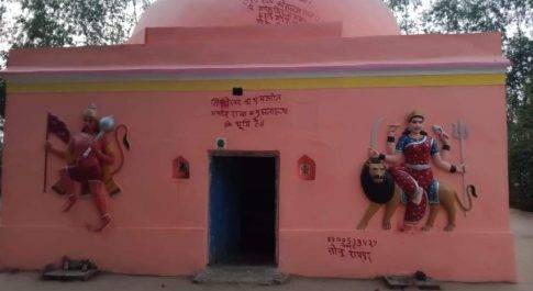 शाहजहांपुर मन्दिर की जमीन से कब्जा हटाने के निर्देश के बाद भी भूमाफियो का कब्जा