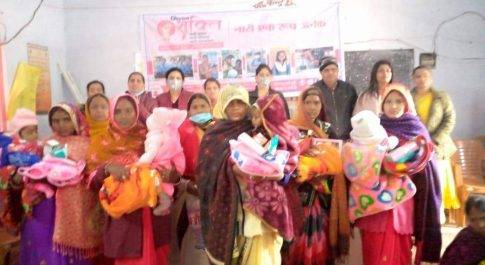 निचलौल एवं मिठौरा में स्वामी विवेकानंद जयंती पर मनाया गया कन्या जन्मोत्सव