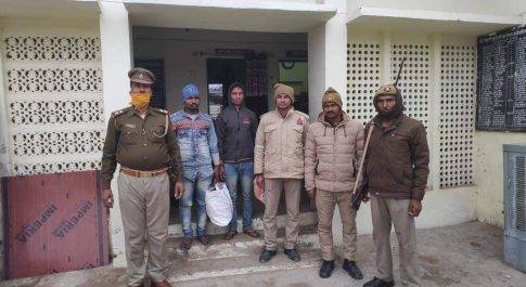 थाना बृजमनगंज पुलिस ने टुल्लू पंप चोर 02 नफर अभियुक्तों को किया गिरफ्तार