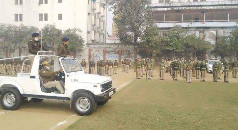 गोरखपुर। 26 जनवरी के परेड को भव्य बनाने में जुटे एसपी क्राइम