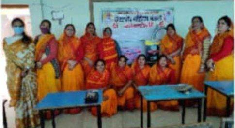तेरापंथ महिला मंडल कांकरोली द्वारा सेवा कार्य हेतु अनुदान इंसीनरेटर मशीनें