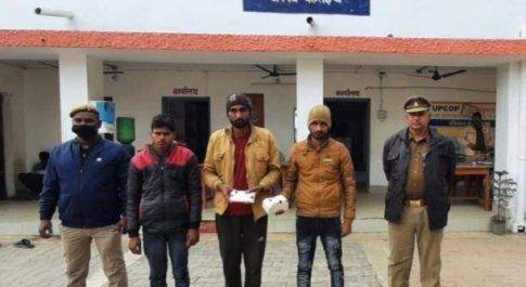 थम नही रहा चोरी का सिलसिला एक ही रात में हुई तीन जगह चोरी, एक का हुआ खुलासा