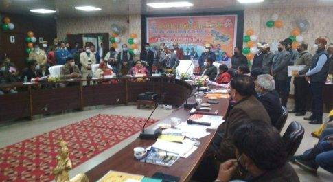 विकास भवन सभागार में समारोहपूर्वक मनाया गया उत्तर प्रदेश स्थापना दिवस