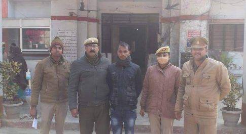 महराजगंज। थाना घुघुली में एक अभियुक्त गिरफ्तार