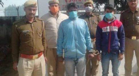 महराजगंज। मासूम के साथ घिनौना काम करके सोशल मीडिया पर वायरल किया था वीडियो,अरोपी पहुंचे सलाखों के पीछे