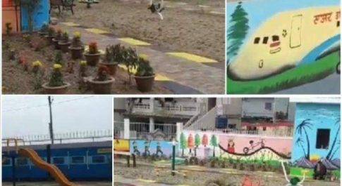 महराजगंज। धानी ब्लाक के कानापार ग्राम सभा में नवनिर्मित पार्क का फरेंदा के भाजपा विधायक बजरंग बहादुर सिंह ने किया उद्घाटन
