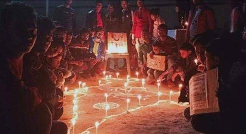 फाइव स्टार फाउंडेशन द्वारा पुलवामा के शहीदों को दी श्रद्धांजलि